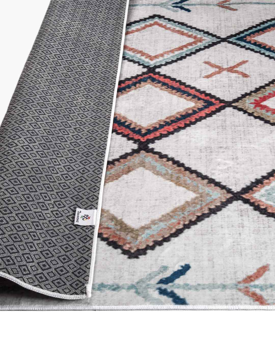 Sherry modern white colorful soft and shinny carpet