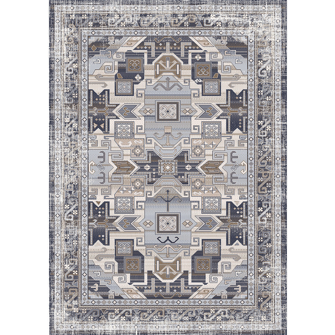 Antika Vintage bunter weicher und glänzender Teppich