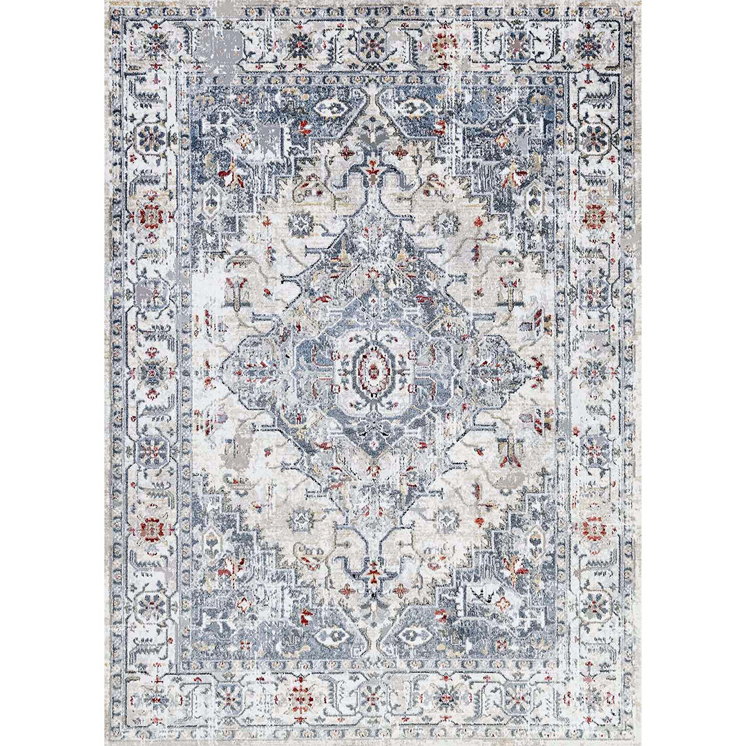 Neuer, weicher und glänzender Vintage-Teppich in Beige von Walaa