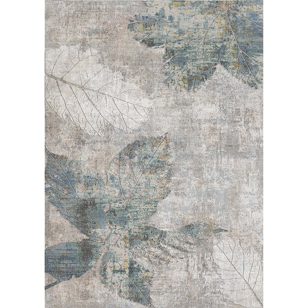Autumn Calm – Vintage Leaf Pattern Rug