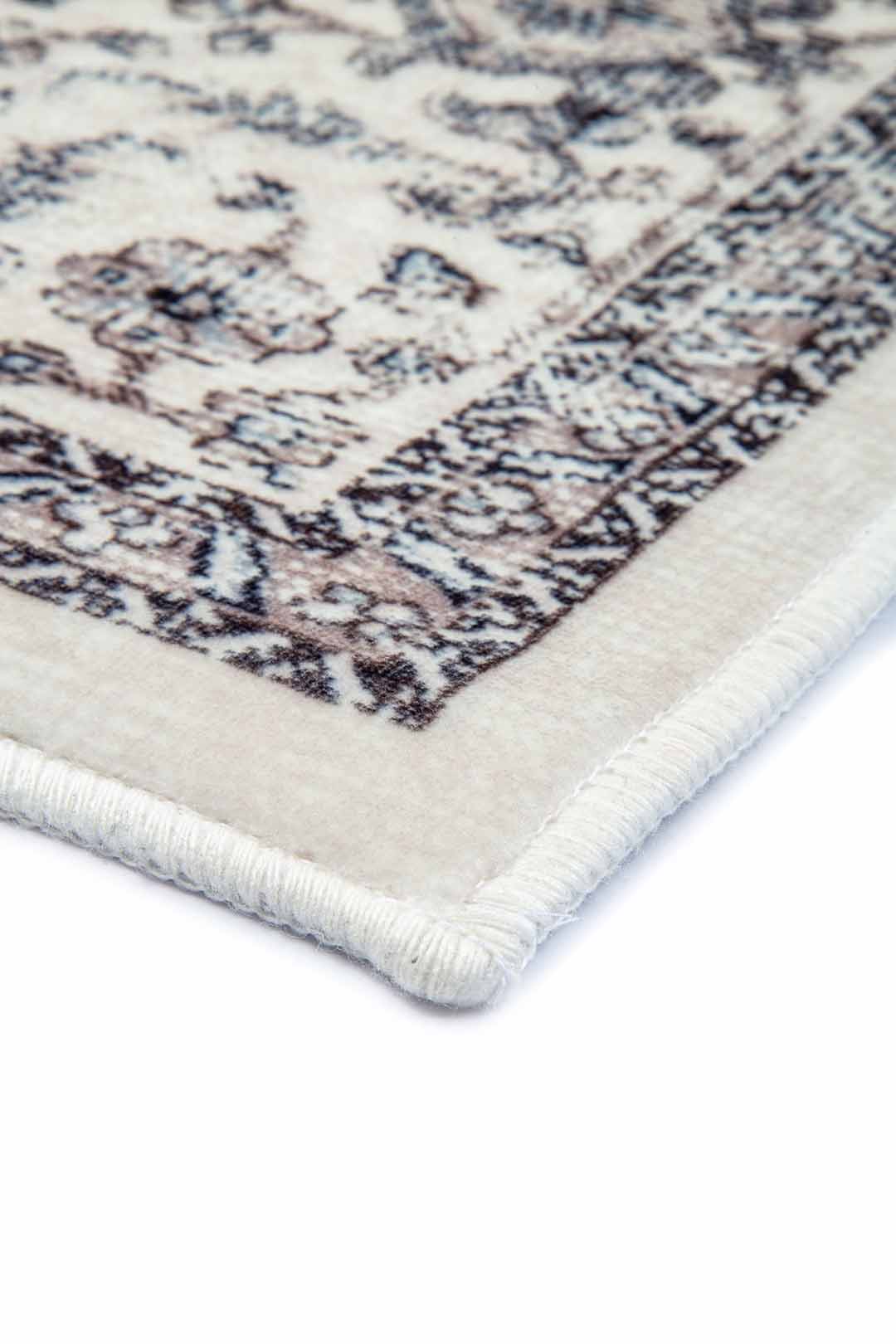 Orientteppich Grau Beige – Klassischer Perserteppich im Vintage-Look