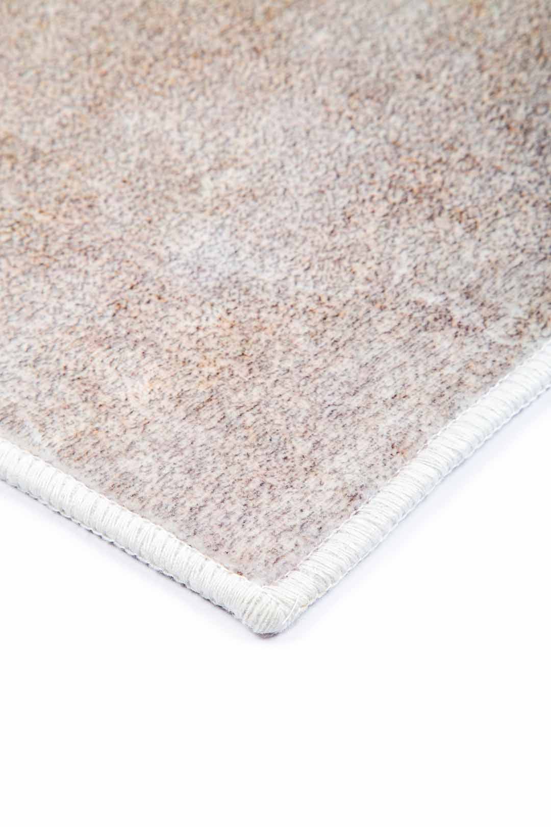 Moderner Teppich Beige mit 3D-Linien – Minimalistisches Design für Wohnzimmer & Büro