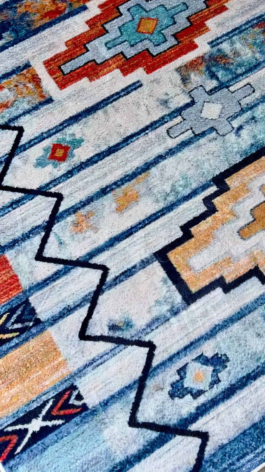 Navajo Szellem – Modern Geometriai Szőnyeg