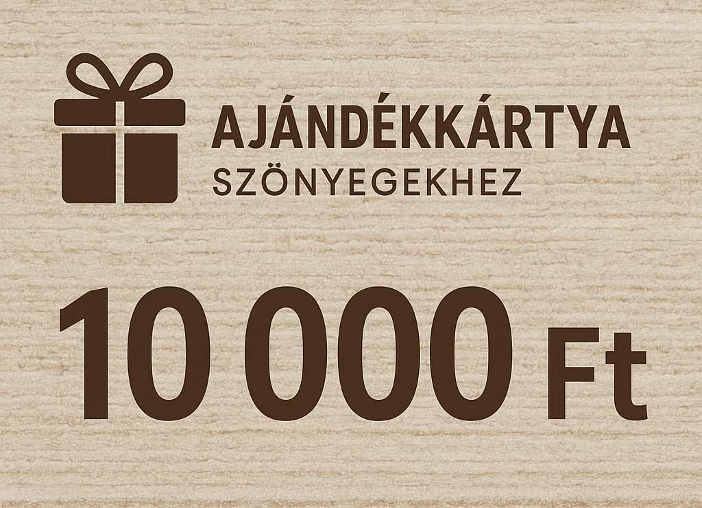 Ajándékutalvány – Szőnyegekhez