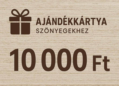 Ajándékutalvány – Szőnyegekhez