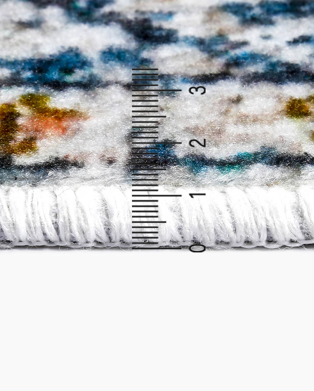 Jasmine classic colorful floral soft and shinny carpet