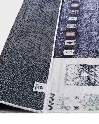 Sandra geometric modern colorful soft carpet