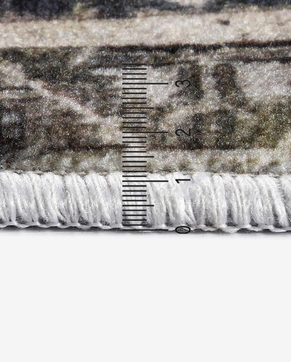 Weicher und glänzender Teppich Karmel Vintage Gold 