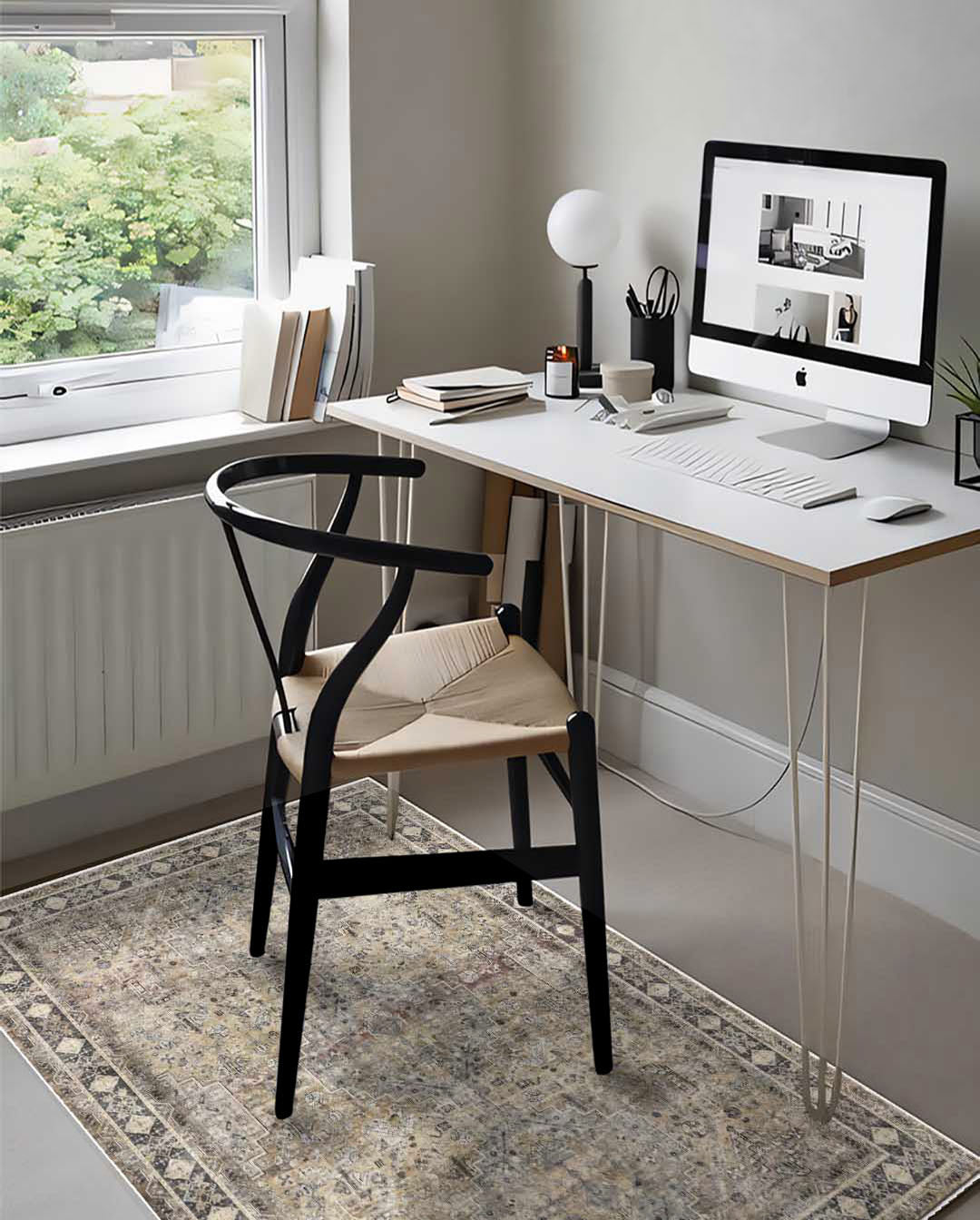 Weicher und glänzender Teppich Karmel Vintage Gold 