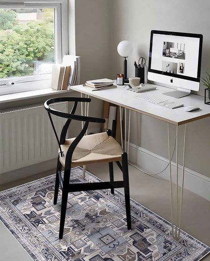 Antika Vintage bunter weicher und glänzender Teppich 