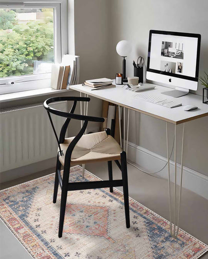 Lucy Vintage bunter weicher und glänzender Teppich 