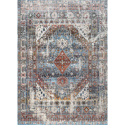 yusra vintage színes puha és fényes szőnyeg 