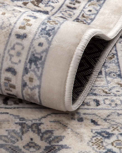 Weicher und glänzender Perserteppich Amanda im Vintage-Stil 