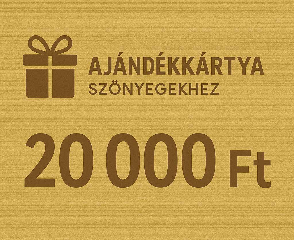 Ajándékutalvány – Szőnyegekhez