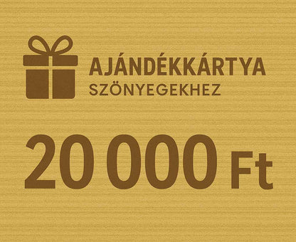 Ajándékutalvány – Szőnyegekhez