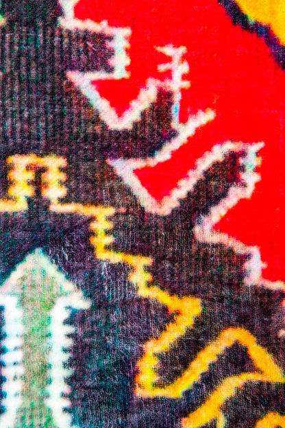 Kilim Teppich Bunt – Ethno Teppich im Boho-Stil mit traditionellen Mustern