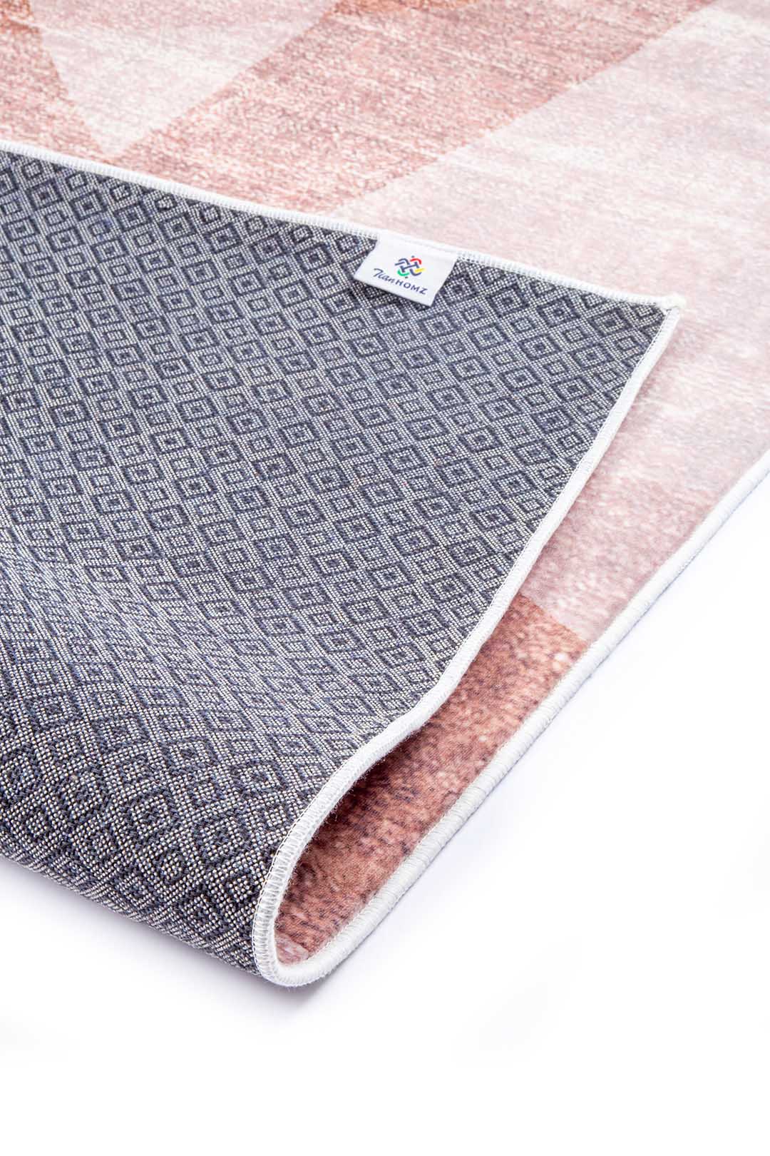 Moderner Teppich Beige Braun – Abstraktes Design für Wohnzimmer & Büro

