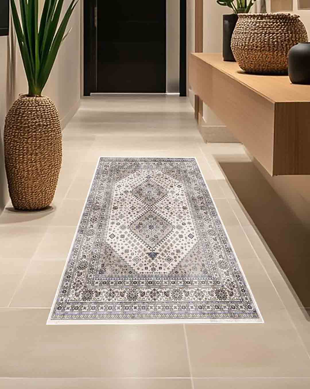 Anna Vintage Perserteppich, weich und glänzend 