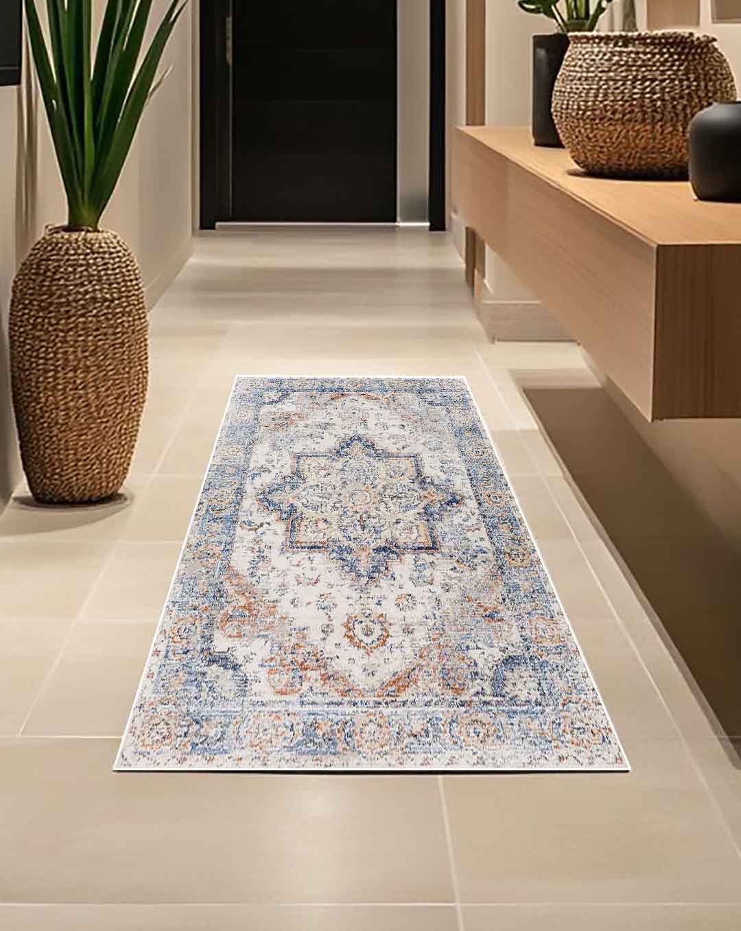 Weicher und glänzender Teppich Star Vintage Beige 